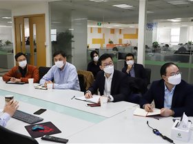 奇安信集團(tuán)合伙人朱民航、副總裁宋鑫一行到訪