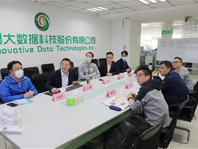 南京凌越銘盛總經(jīng)理袁毅一行到訪云創(chuàng)