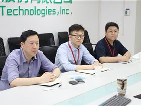 南京萊斯常務副總經(jīng)理張明偉一行到訪云創(chuàng)