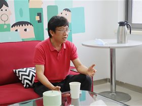 小藍科技總裁李軍先生到訪云創(chuàng)