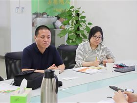 博?？萍伎偨?jīng)理張霖先生一行到訪云創(chuàng)