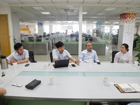 南京銀行首席信息官余宣杰一行到訪云創(chuàng)