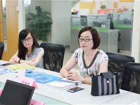 隴東學(xué)院信息工程學(xué)院副院長呂浩音一行到訪云創(chuàng)