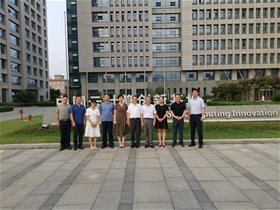 寧波市交通運輸綜合行政執(zhí)法隊黨委書記、隊長葛更堅一行到訪云創(chuàng)