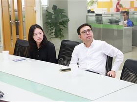 中民新能物聯(lián)總裁張雷一行到訪云創(chuàng)